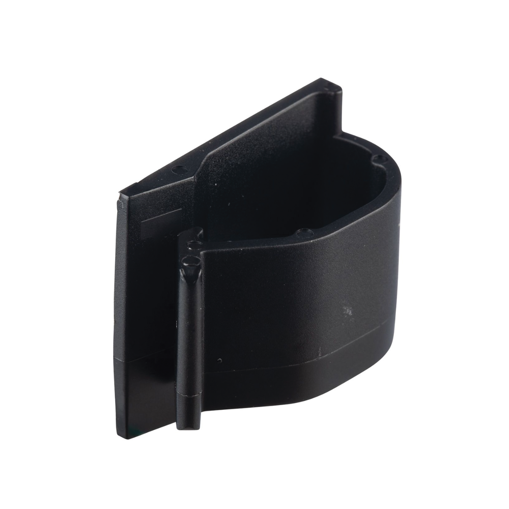 Clip de Nylon 6.6 con Adhesivo, Para Cables de Hasta 9.7 mm de Diámetro, Uso Interior/Exterior, Color Negro, Paquete de 100pz - Image 2