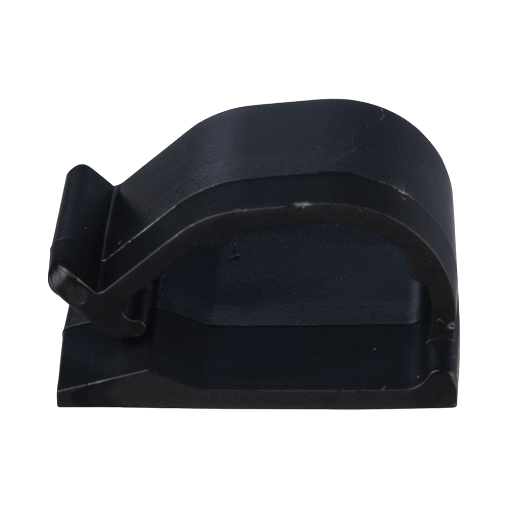 Clip de Nylon 6.6 con Adhesivo, Para Cables de Hasta 15.8 mm de Diámetro, Uso Interior/Exterior, Color Negro, Paquete de 100pz - Image 4