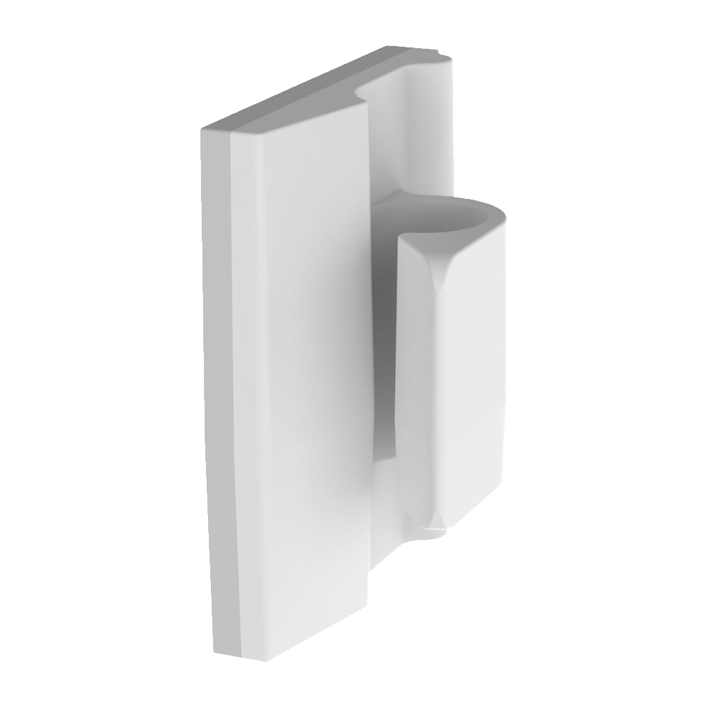 Clip de Nylon 6.6 con Adhesivo, Para Cables de Hasta 15.8 mm de Diámetro, Uso Interior, Color Natural, Paquete de 1000pz - Image 3