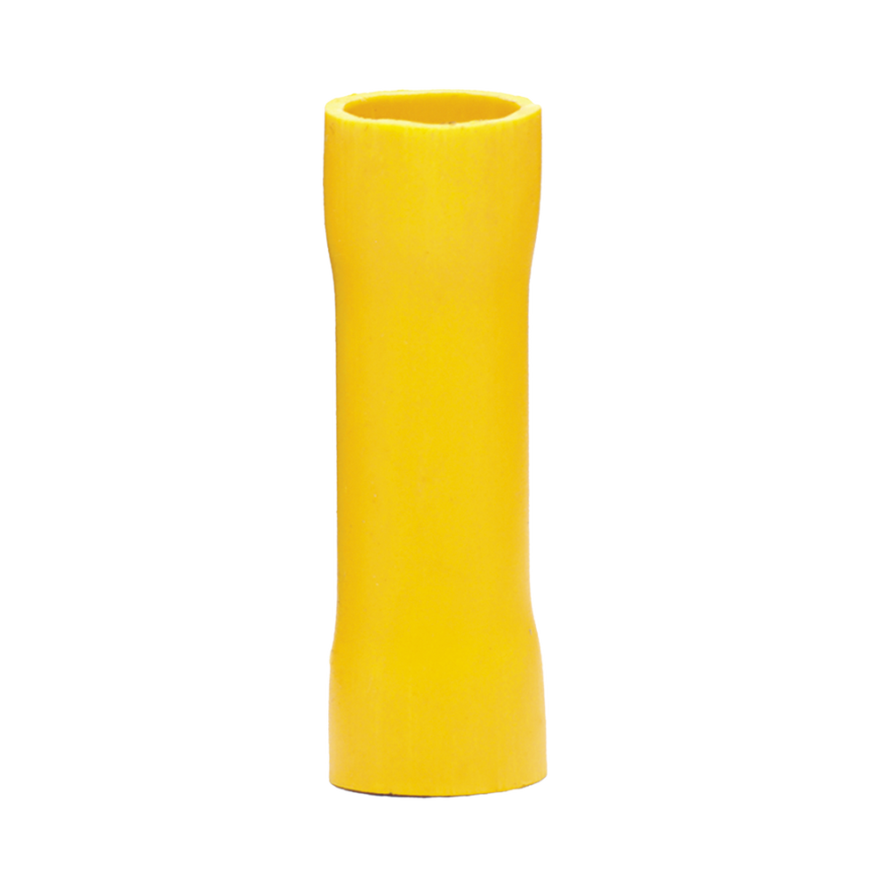 Conector a tope aislado / 12-10 AWG / Amarillo / Paquete de 25 piezas.