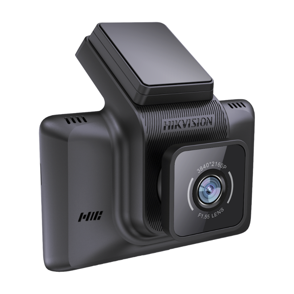 Cámara de Tablero / Cámara Frontal de 4 Megapixel (2K) y Trasera de 2 Megapixel (1080p) / Entrada de alarma para cambio a cámara de reversa / H.265 /  Pantalla Táctil 3" / WiFi / G-Sensor / Micrófono y Bocina Integr