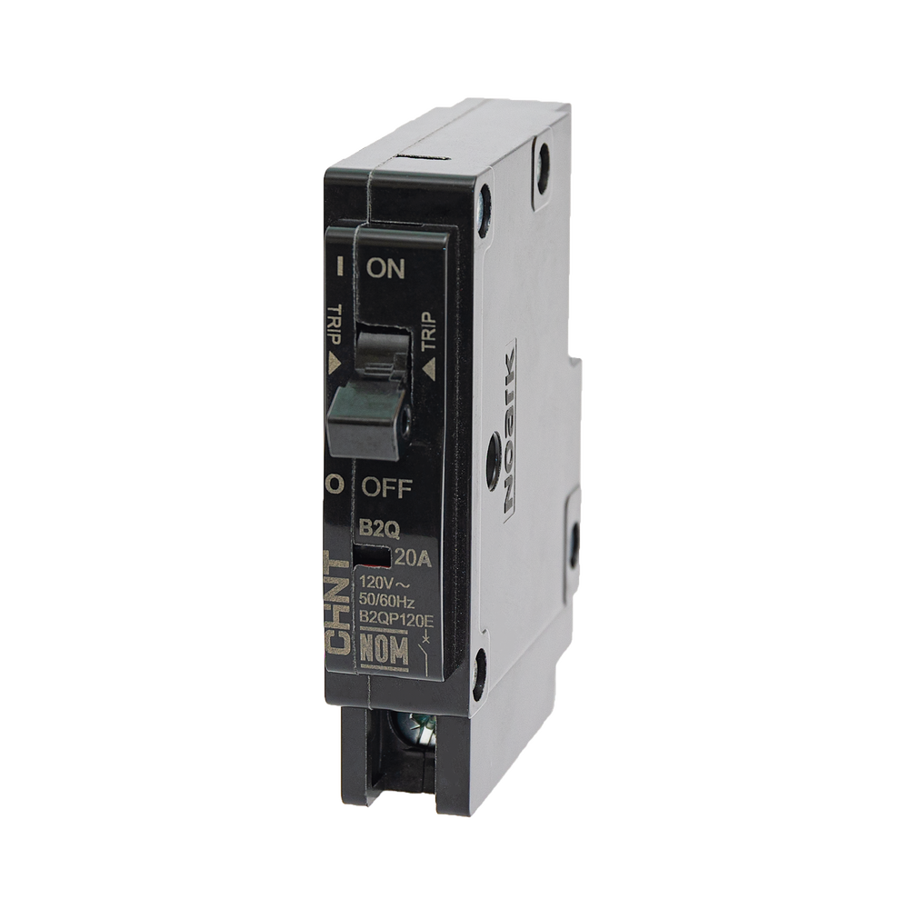 Interruptor Termomagnético Enchufable, Serie: B2Q, 1P, 50A, 120/240V (SKU:1002269)