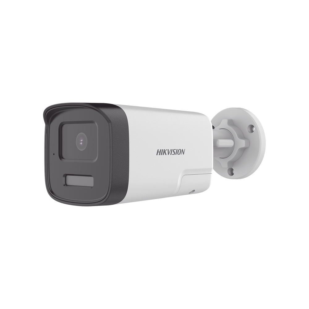[Audio Bidireccional + Dual Light + ColorVu] Bala TURBOHD 3K  (5 Megapixel) / Lente 3.6 mm / 40 mts IR EXIR + 40 mts Luz Blanca / Micrófono y Bocina Integrado / Exterior IP67 / dWDR