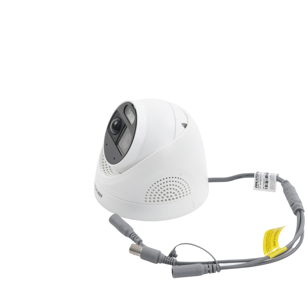Turret TURBOHD 2 Megapixeles (1080p) / Imagen a color 24/7 / Lente 2.8 mm / Luz Blanca 20 mts / Exterior IP67 / WDR 130dB / Sensor PIR / Sirena Integrada / Estrobo ROJO - AZUL / Micrófono Integrado - Image 2