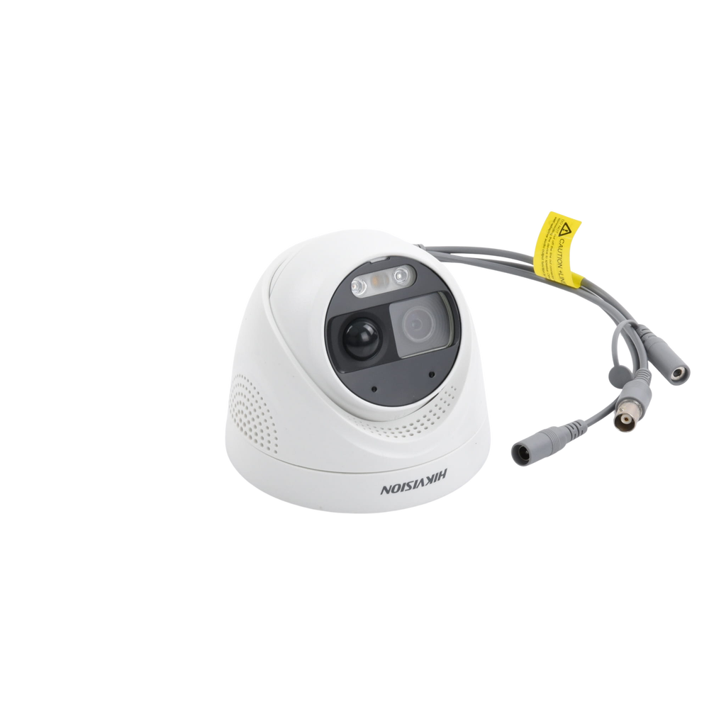 Turret TURBOHD 2 Megapixeles (1080p) / Imagen a color 24/7 / Lente 2.8 mm / Luz Blanca 20 mts / Exterior IP67 / WDR 130dB / Sensor PIR / Sirena Integrada / Estrobo ROJO - AZUL / Micrófono Integrado - Image 4