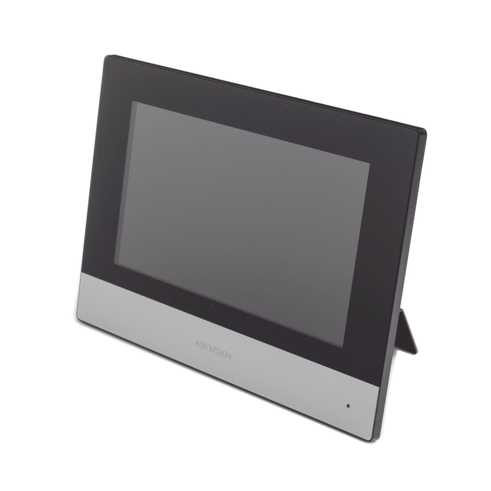 Monitor Hibrido IP WiFi Touch Screen 7" para DS-KIS303P / Vídeo en Vivo / PoE Estándar / Apertura Remota / Llamada Entre Monitores / Audio de dos vías / Policarbonato - Image 2