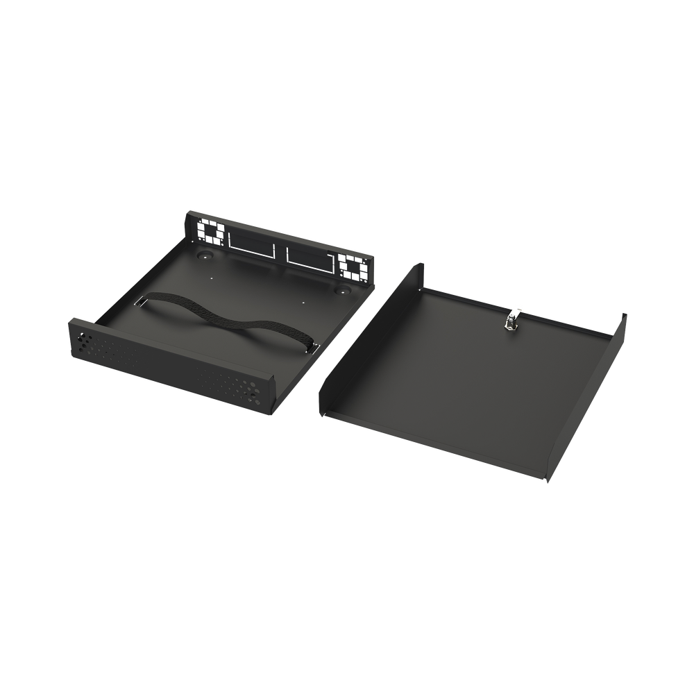 Gabinete Metálico de Seguridad para DVR/NVR, Ancho 396 mm x 78 mm de Alto x - Image 2
