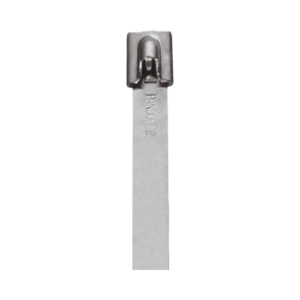 Cincho StrongHold de Acero Inoxidable Tipo 304, 998 mm largo x 6.6 mm ancho, Color Metálico, Paquete de 25pz