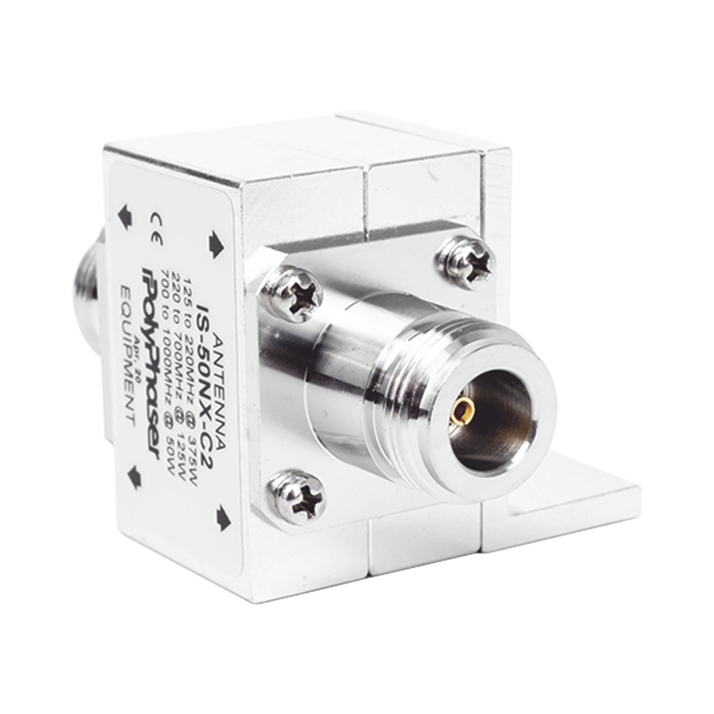 Protector Coaxial RF de CD Para 125 - 1000 MHz Con Ceja lateral y Conectores N Hembra en Ambos Lados, 50 Ω - Image 3