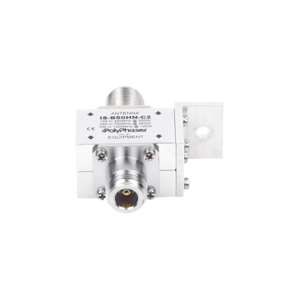 Protector RF Coaxial Para 125 a 1000 MHz Con Ceja Frontal Con Conectores N Hembra en Ambos Lados, 50 Ω - Image 5