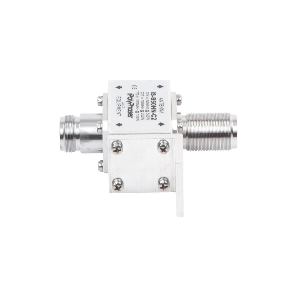 Protector RF Coaxial Para 125 a 1000 MHz Con Ceja Frontal Con Conectores N Hembra en Ambos Lados, 50 Ω - Image 6