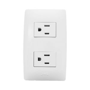 Contacto Dúplex de 127 V~60 HZ 15 A / Color Blanco.