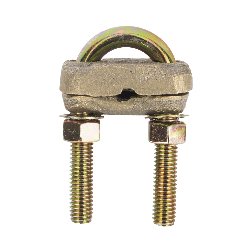 Conector Tipo Perro para Varilla 5/8" a Cable Calibre 4 a 2/0 AWG