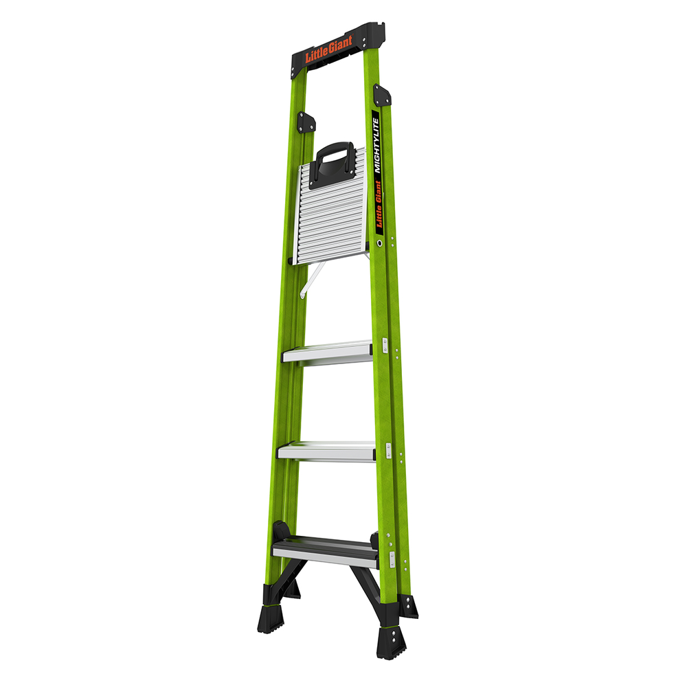 Escalera de Aluminio + Fibra de Vidrio de 1.8m con Soporte para Herramienta. !La Más Liviana del Mundo! (SKU:15406-001) - Image 3