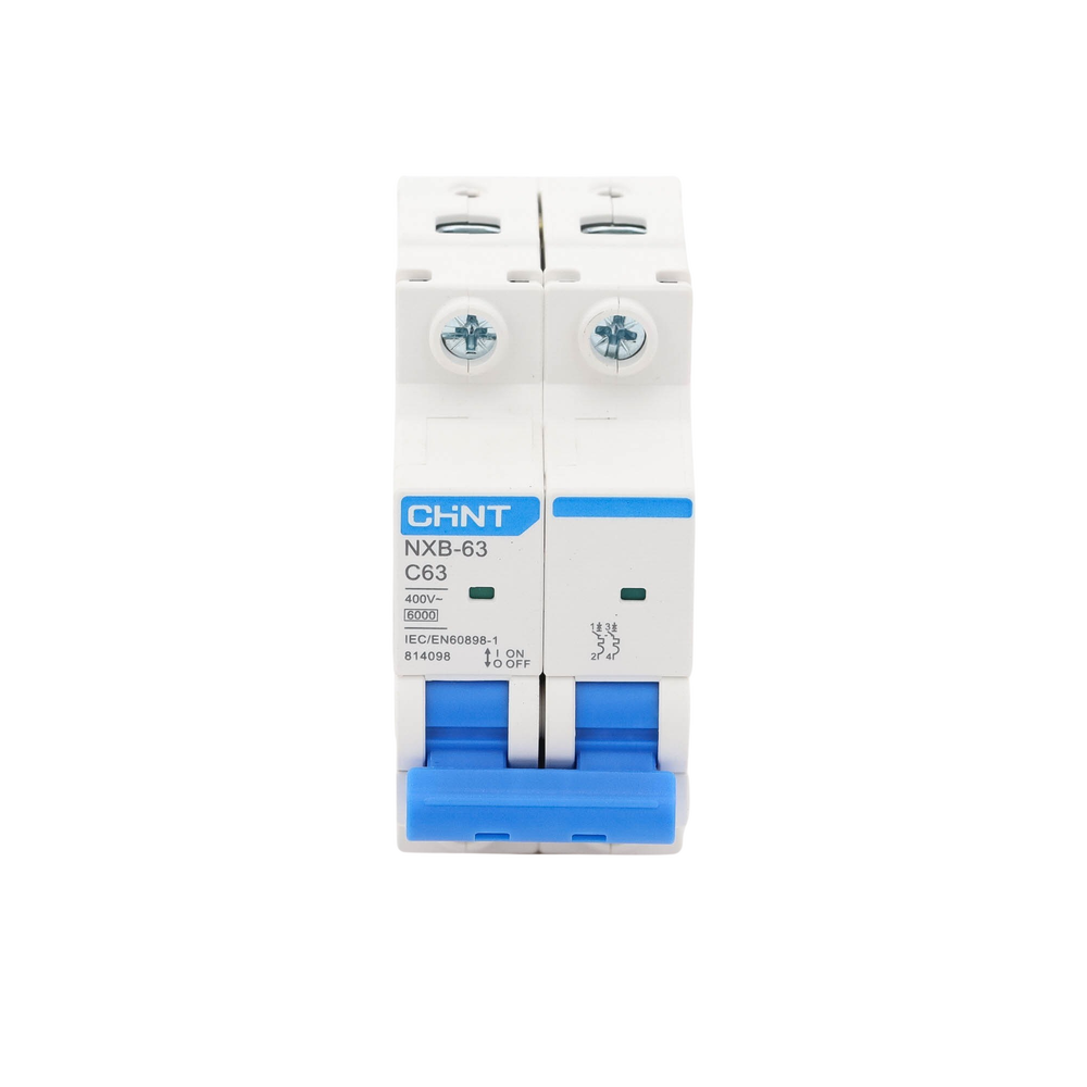 Pastilla para Riel Din, 2 Polo, 63 Amp, Vca:110/415v, 6kA, Catálogo: NXB632PC63, Serie: NXB-63. - Image 2
