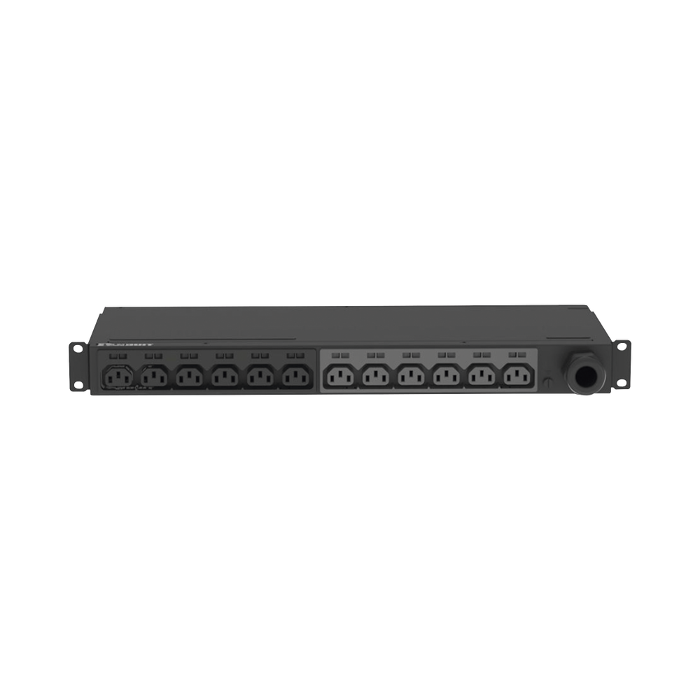 PDU Básico para Distribución de Energía, Enchufe de Entrada NEMA L6-30P, Con 12 Contactos C13, Instalación Horizontal de 19in, 1UR, 30 Amp, 208 Vca - Image 2