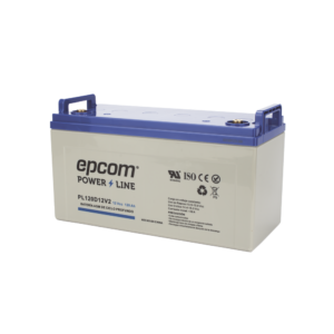 Batería 12 Vcc / 120 Ah / UL / Tecnología AGM-VRLA / CICLO PROFUNDO / Para uso en aplicaciones fotovoltaicas y de emergencia  / Terminales T4