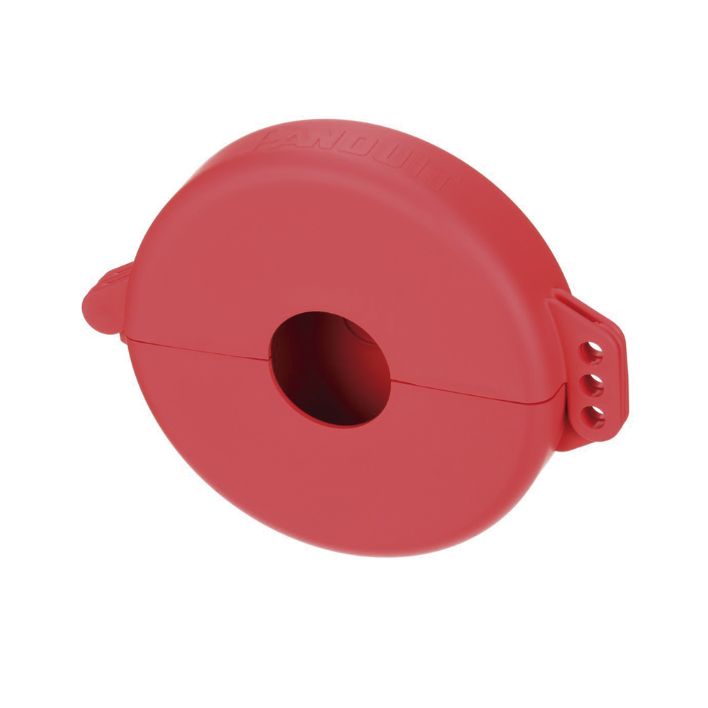 Dispositivo de Bloqueo LOTO para Válvulas de Compuerta, Para Diámetros de 3 a 6.5", Color Rojo - Image 3