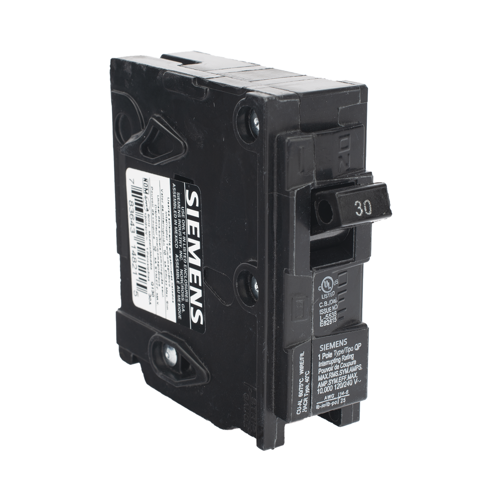 Interruptor automático enchufable tipo QP 1 polos, 30 amp - Image 4