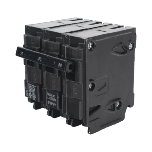 Interruptor automático enchufable tipo QP 3 polos, 50 amp