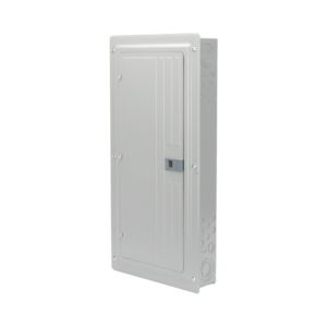 Centro de carga trifásico 3 Fases, 4 Hilos para interruptores QP, de 24 polos - 42 circuitos, 120/240vca, Barras de aluminio 200 Amp, Nema 1, uso interior. Incluye tapa.