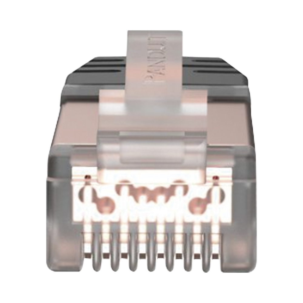 Plug RJ45 Cat6 Blindado, Para Cable Calibre 24-26 AWG, Chapado en Oro de 50 micras, Paquete de 100 Piezas - Image 4