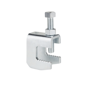 Mordaza de Acero Fija barras de 3/4", para varilla roscada de 3/8".