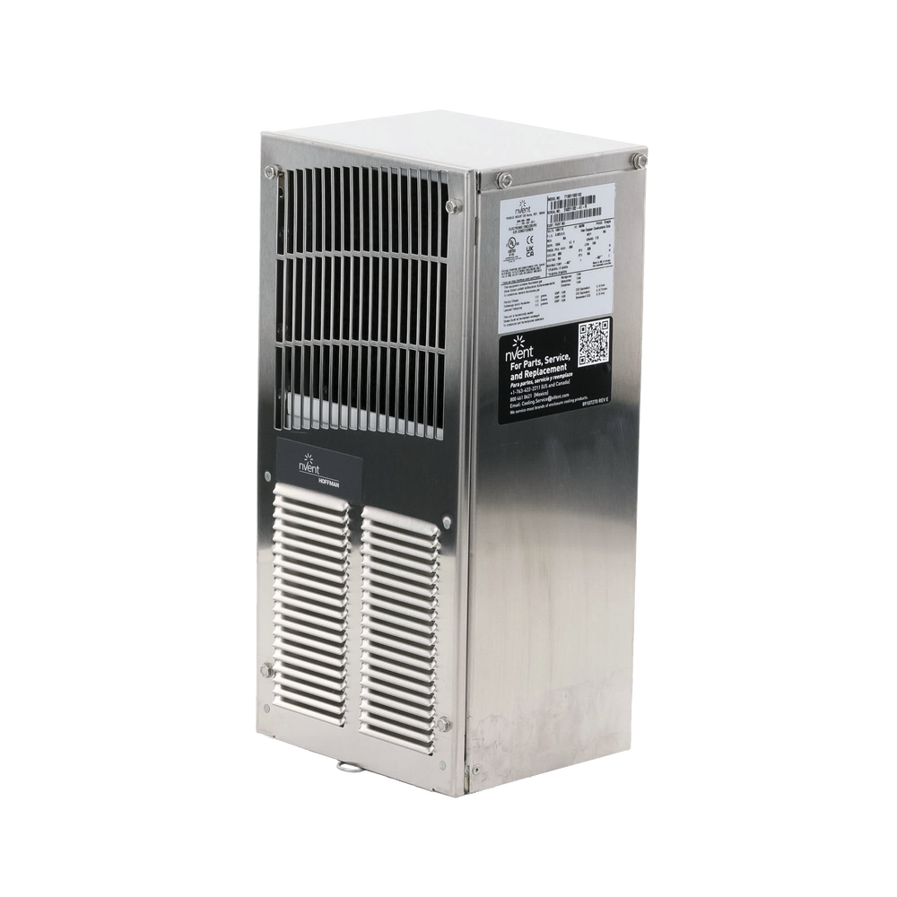 Aire Acondicionado Compacto Para Exterior, Uso en Gabinetes de Telecomunicaciones de Grado Industrial, Frío T15, 800 BTU, 115 Vca, de Acero Inoxidable 304, Color Gris - Image 2