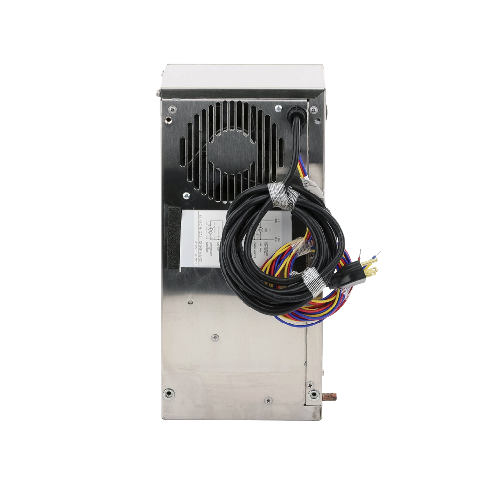 Aire Acondicionado Compacto Para Exterior, Uso en Gabinetes de Telecomunicaciones de Grado Industrial, Frío T15, 800 BTU, 115 Vca, de Acero Inoxidable 304, Color Gris - Image 3