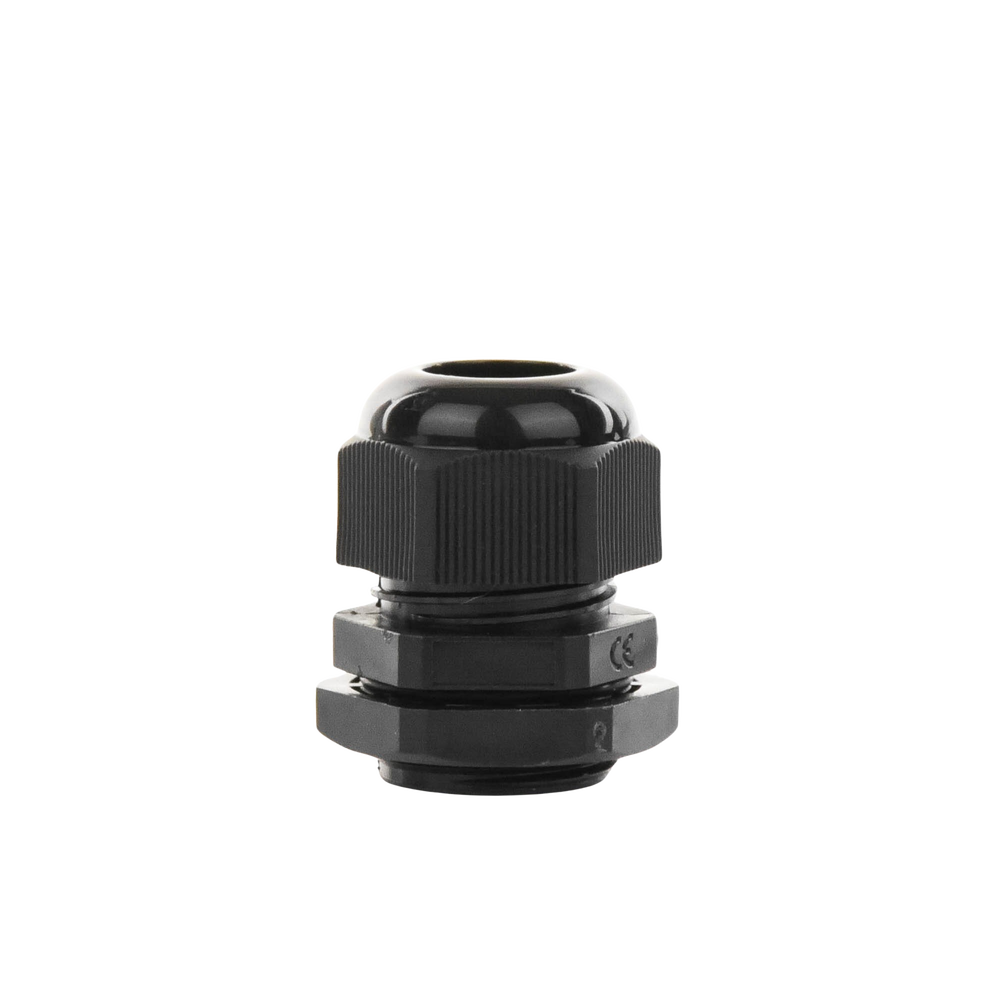 Conector Plástico Negro Tipo Glándula para Cable de 10 a 14 mm de Diámetro. - Image 2