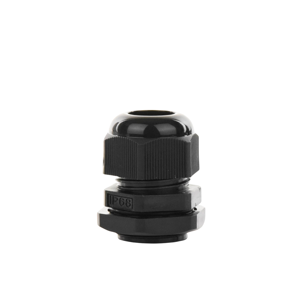 Conector Plástico Negro Tipo Glándula para Cable de 10 a 14 mm de Diámetro. - Image 3