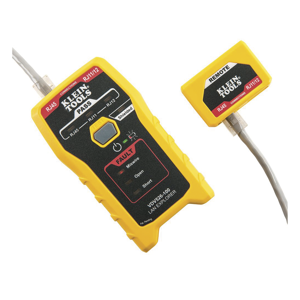 Probador de Cables de Red y Probador de Cables de Datos LAN Explorer™ con Transmisor Remoto. - Image 2