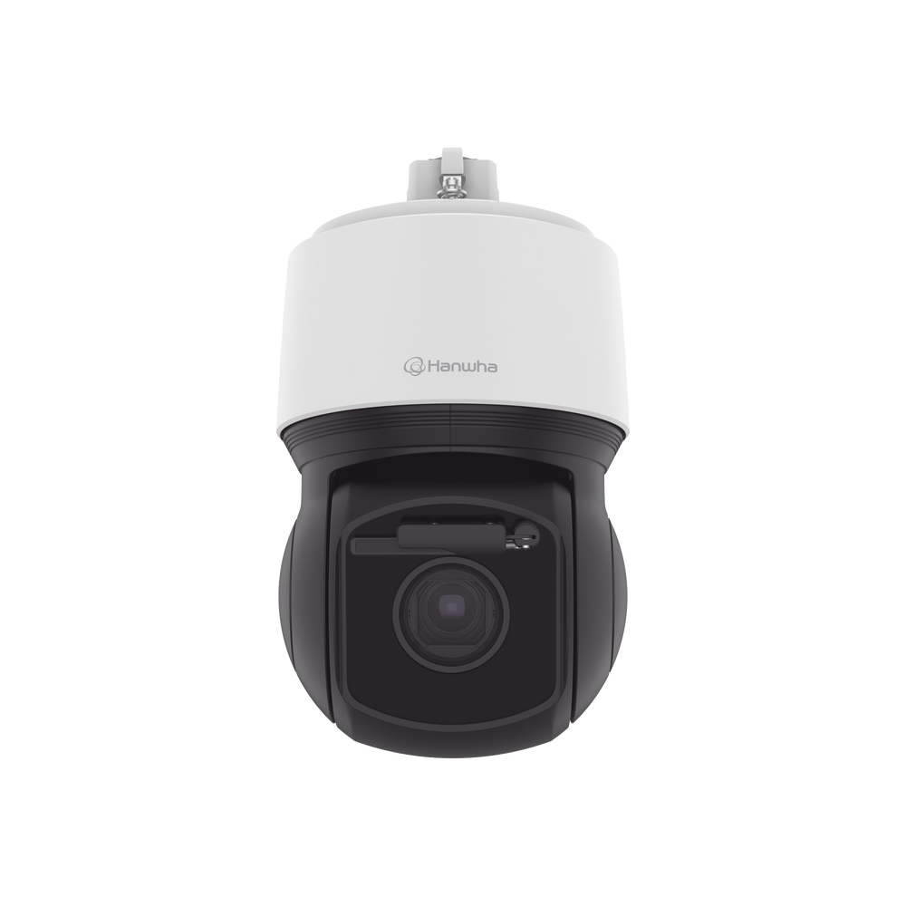 Cámara PTZ IP antivandálica 4K / 30x Zoom Óptico / IR 200m  / Exterior IP66 / NEMA4X / Auto tracking / H.265 & WiseStream / Wiper incluido