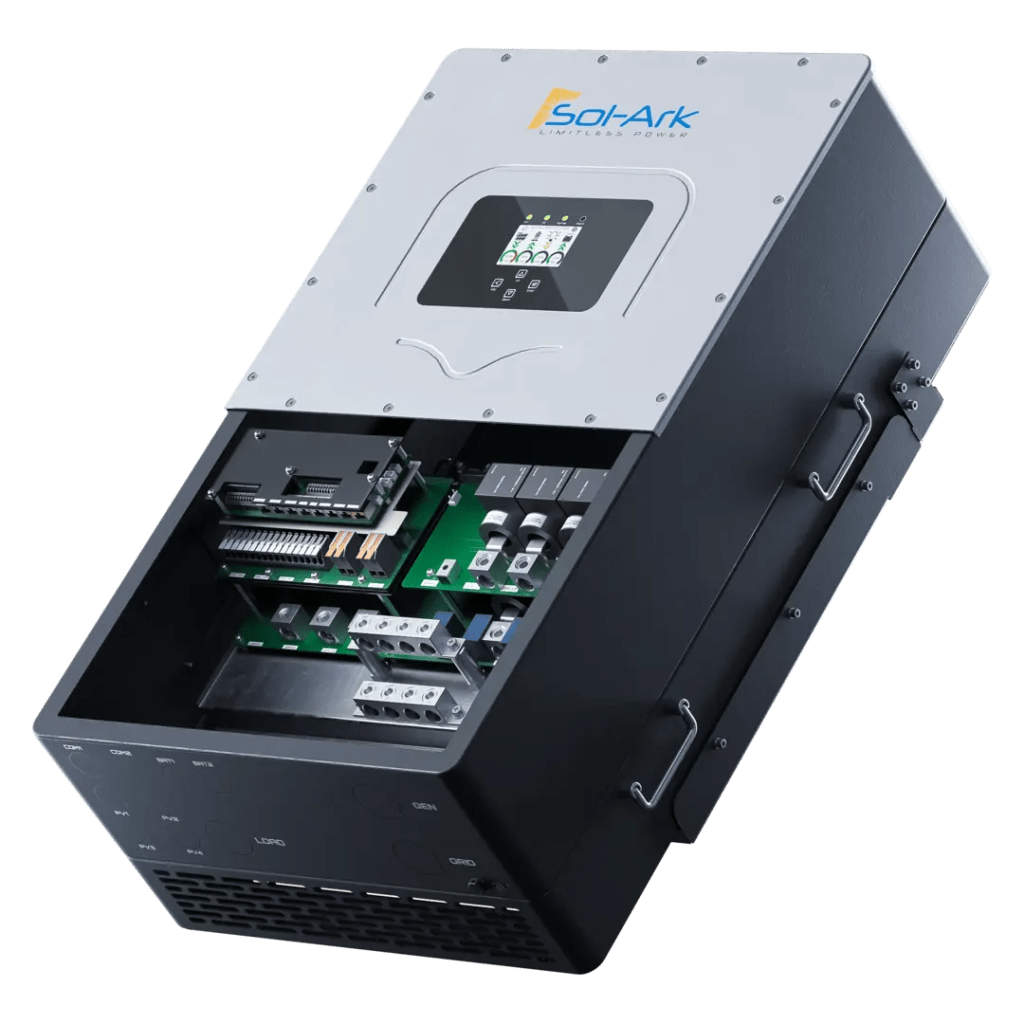 Inversor Hibrido Interactivo SOL-ARK, 60 Kw, 480 Vcc, 3 fases. , WIFI incluido, IP65, Entrada de Baterías a 160-800 Vcc - Image 2