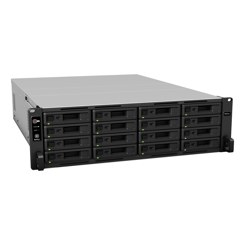 Servidor de Almacenamiento Synology RackStation RS4021xs+ | 16 Bahías | Procesador Intel Xeon D-1541 de 8 Núcleos | Memoria 16 GB Ampliable a 64 GB | RAID F1, 0, 1, 5, 6, 10 | 403,000 IOPS | 6,200 MB/s Lectura Secuencial | Energía Red - Image 3