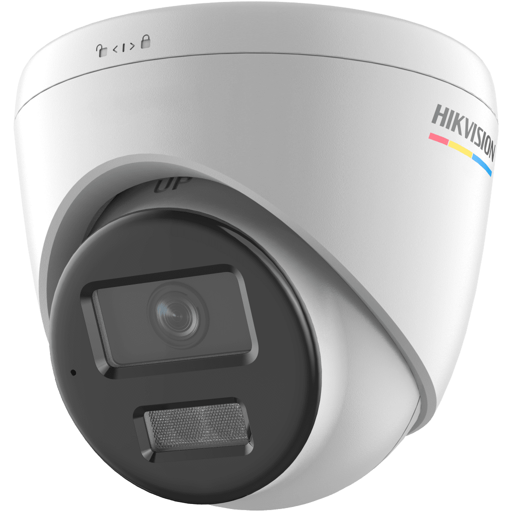 [ColorVu 3.0 + MD 3.0] Turret IP 4 Megapixel / Lente 2.8 mm / 30 mts IR + 30 mts Luz Blanca / Micrófono Integrado / ACUSENSE Lite / Exterior IP67 / WDR 120 dB / PoE / Micro SD