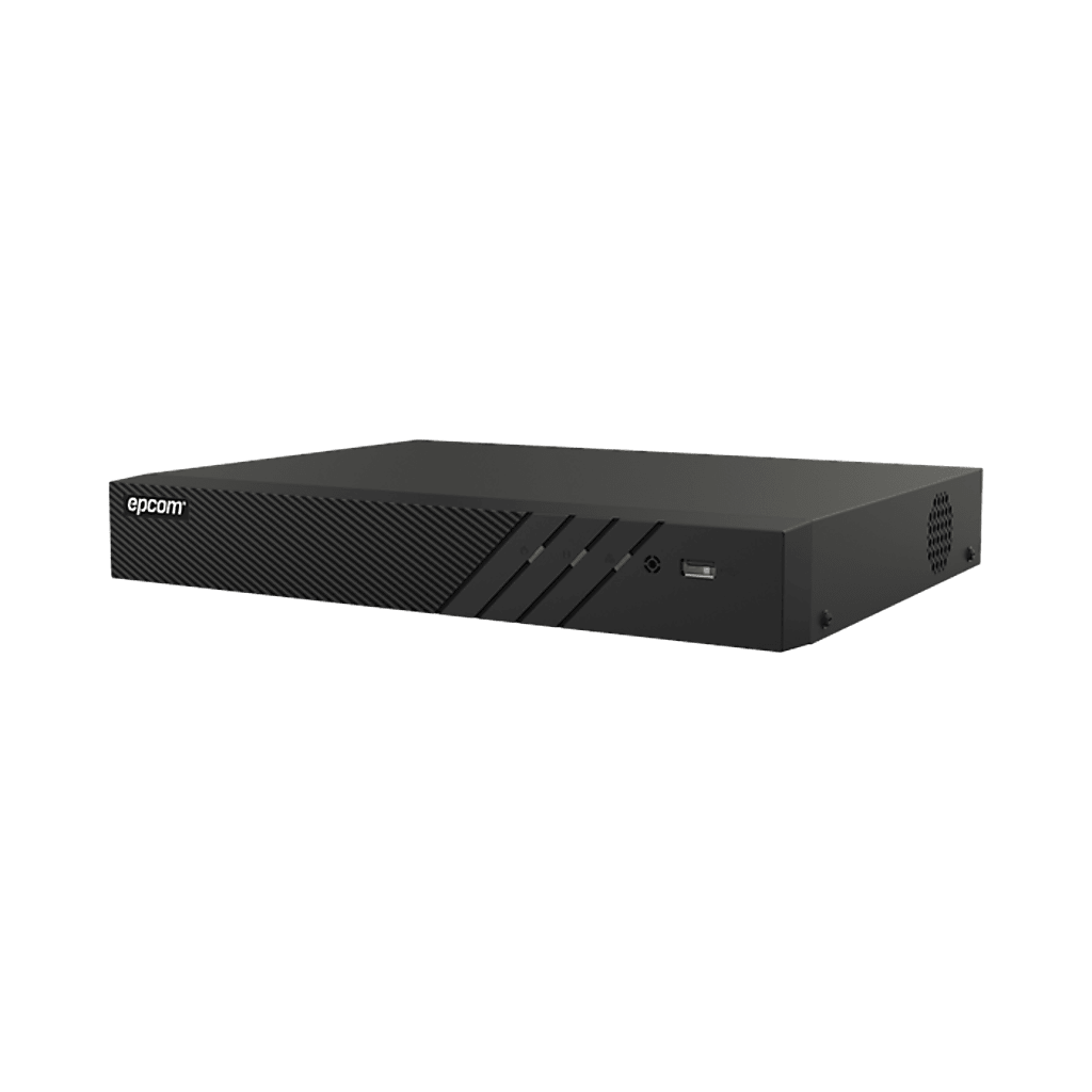 DVR 8 Canales TURBOHD + 4 Canales IP / 5 Megapixel Lite - 3K Lite / Audio Bidireccional por Coaxitron  / ACUSENSE (Evita falsas alarmas) / 1 Bahía de Disco Duro / Salida de Video en Full HD