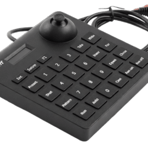 Mini Teclado controlador PTZ con pantalla LCD y joystick altamente resistente