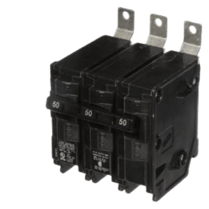 Interruptor automático atornillable tipo BL 3 polos, 50 amp.