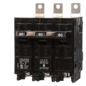 Interruptor automático atornillable tipo BL 3 polos, 60 amp.