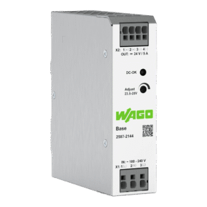 Fuente de Alimentación BASE / 24V DC 5A 120W / Monofásica 100-240V AC / Push-in CAGE CLAMP® / Sincronización Primaria / Conexión Paralelo y Línea / SELV/PELV / IP20