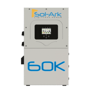 Inversor Hibrido Interactivo SOL-ARK, 60 Kw, 480 Vcc, 3 fases. ,  WIFI incluido, IP65, Entrada de Baterías a 160-800 Vcc