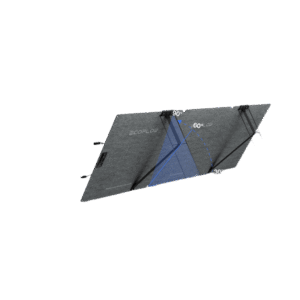 Módulo Solar Bifacial, Portátil y Flexible de 160W Recomendado para Estaciones Portátiles EcoFlow / Ajuste de Ángulo / Carga Eficiente / Incluye Cable XT60 a MC4