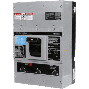 Interruptor Termomagnético 600V 3X400A, Sin zapatas principales.