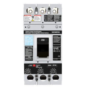 Interruptor Termomagnético 600V 3X250A, Con zapatas principales.