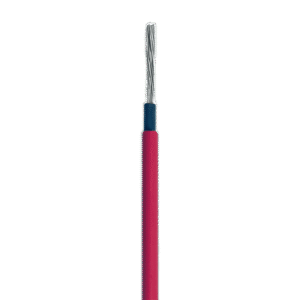 Cable Fotovoltaico Rojo/ Cobre Estañado / 4 mm² (12 AWG) / 2000V / Rollo de 500 m / / UL 4703 y TUV