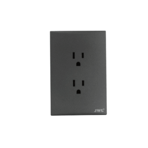 Placa con 2 Toma  Corriente Duplex 2P Y T 10 - 15 A 127 V 60 Hz