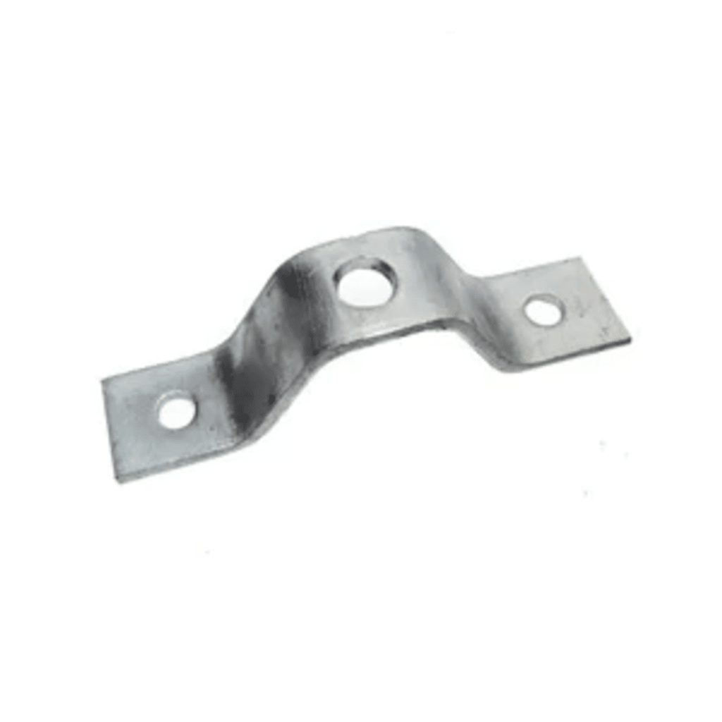 Clip U para fijar barra roscada de  1/2" (13 mm).